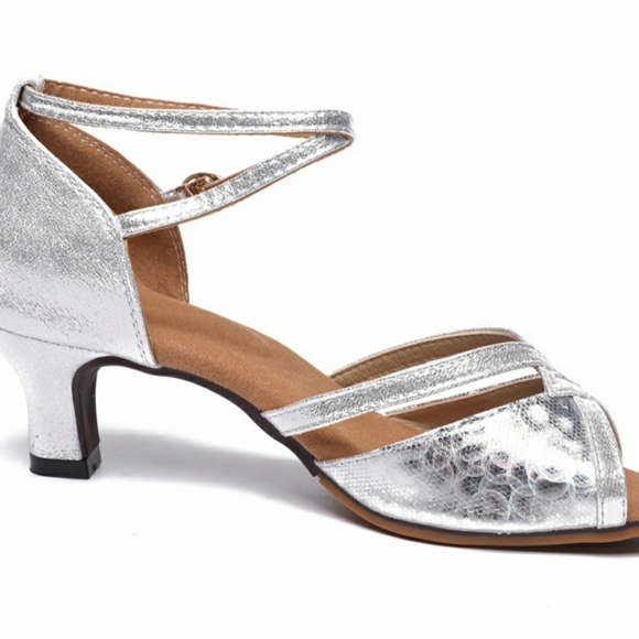 Womens size 8.5 (Eur 40) Silver Dress Shoes - Picture 3 of 7